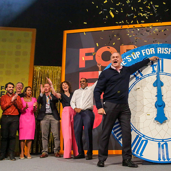Ed Davey at the Conference Rally