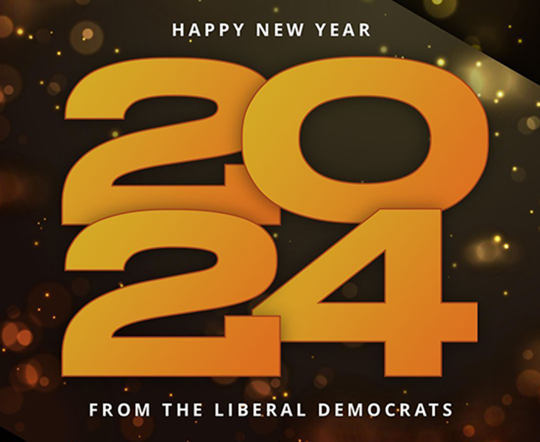 Happy New Year 2024 from the Liberal Democrats