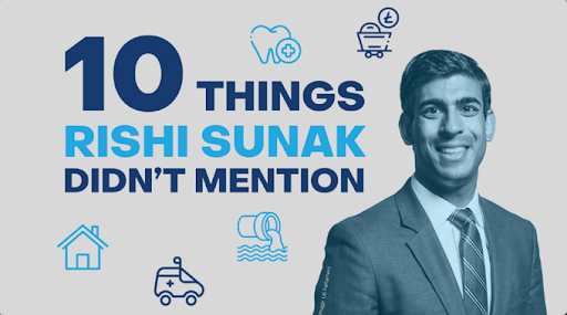 10 things Rishi Sunak didn't mention