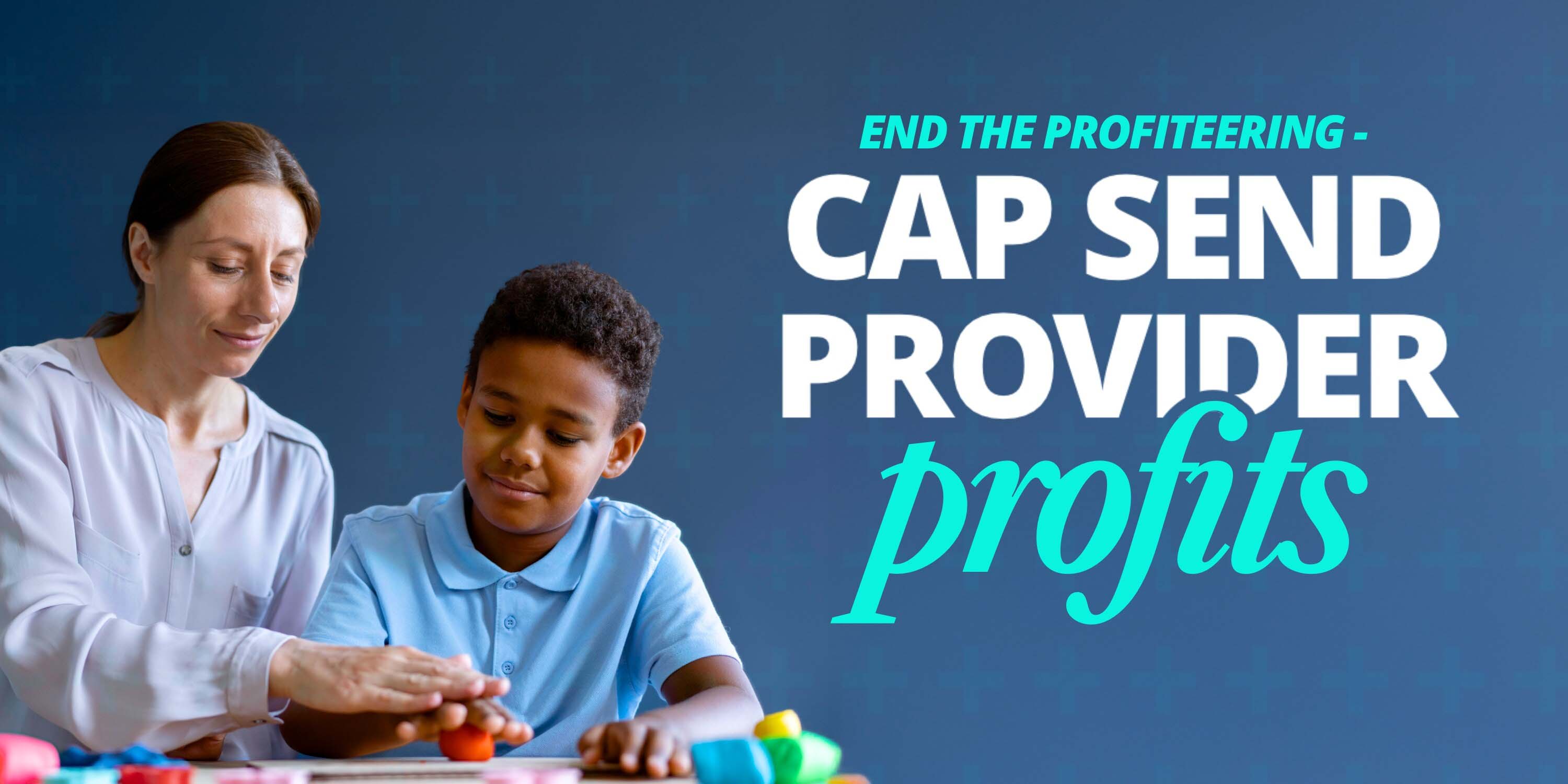 End the profiteering - cap SEND provider profits