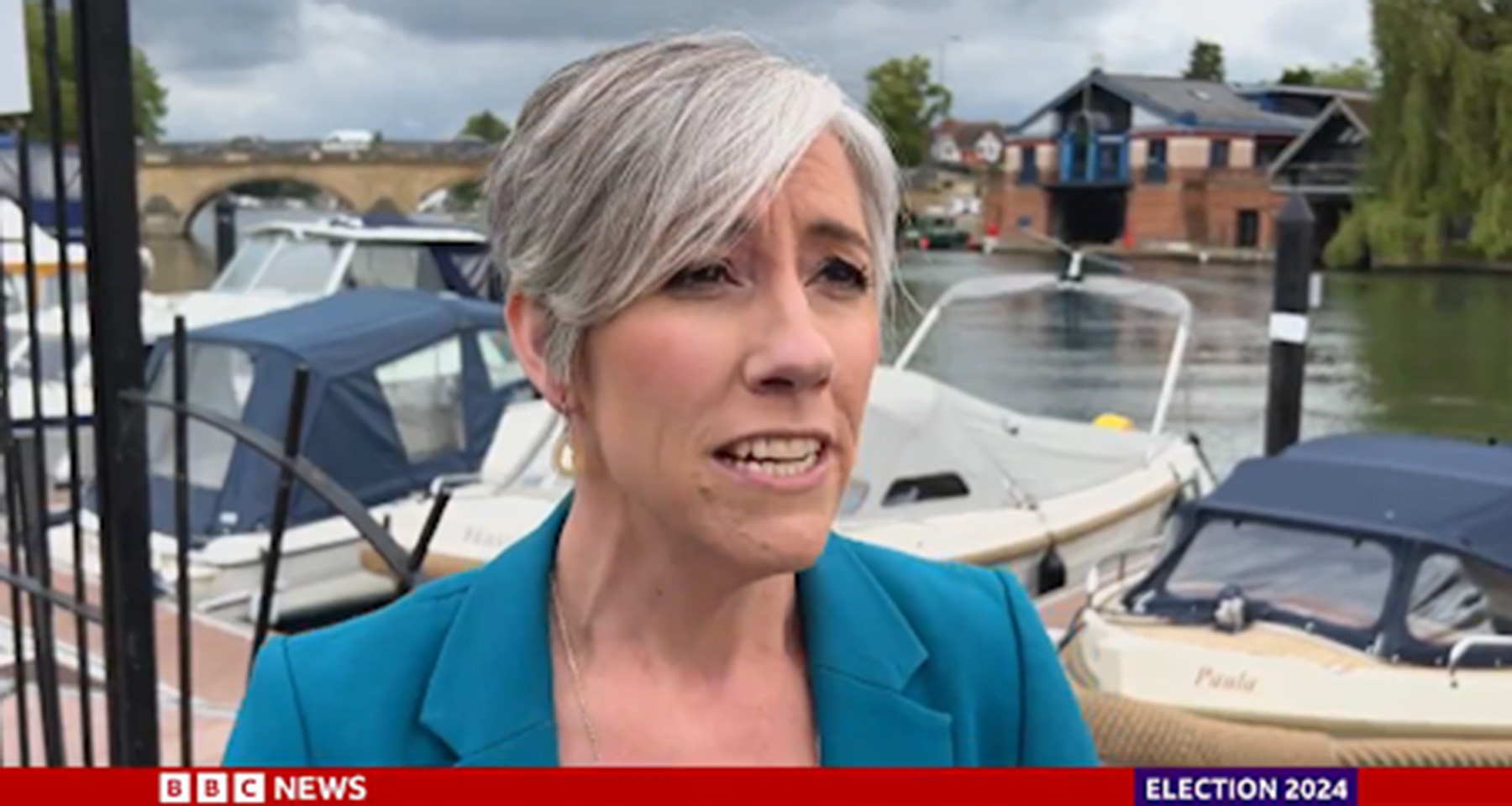 Daisy Cooper discussing our fight against sewage dumping on BBC News