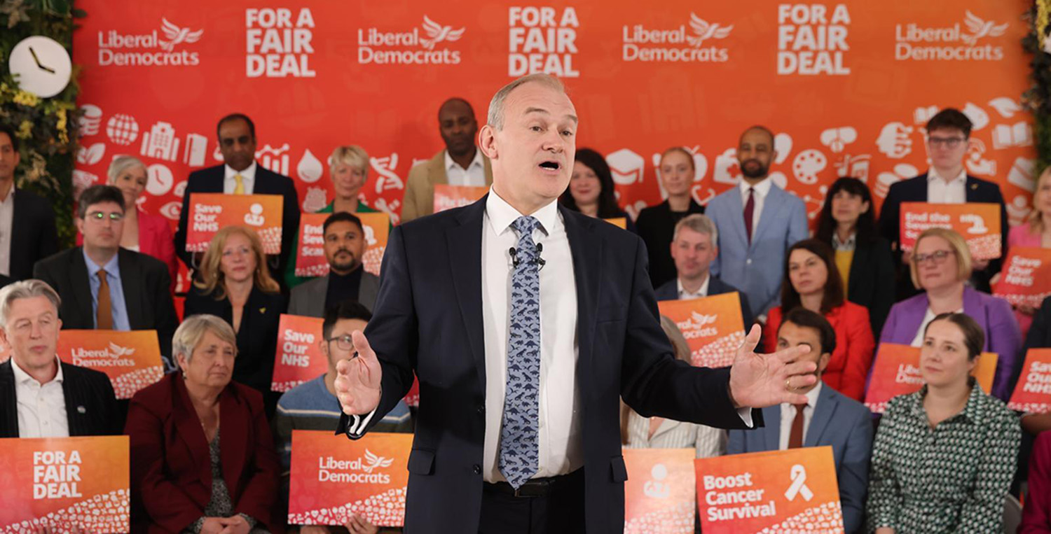 Lib Dems vow to put NHS and healthcare at heart of manifesto
