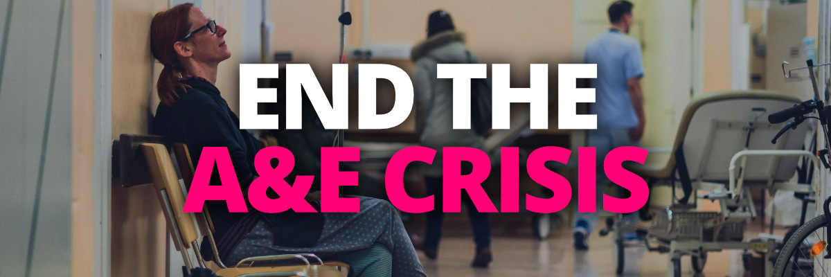 End the A&E crisis