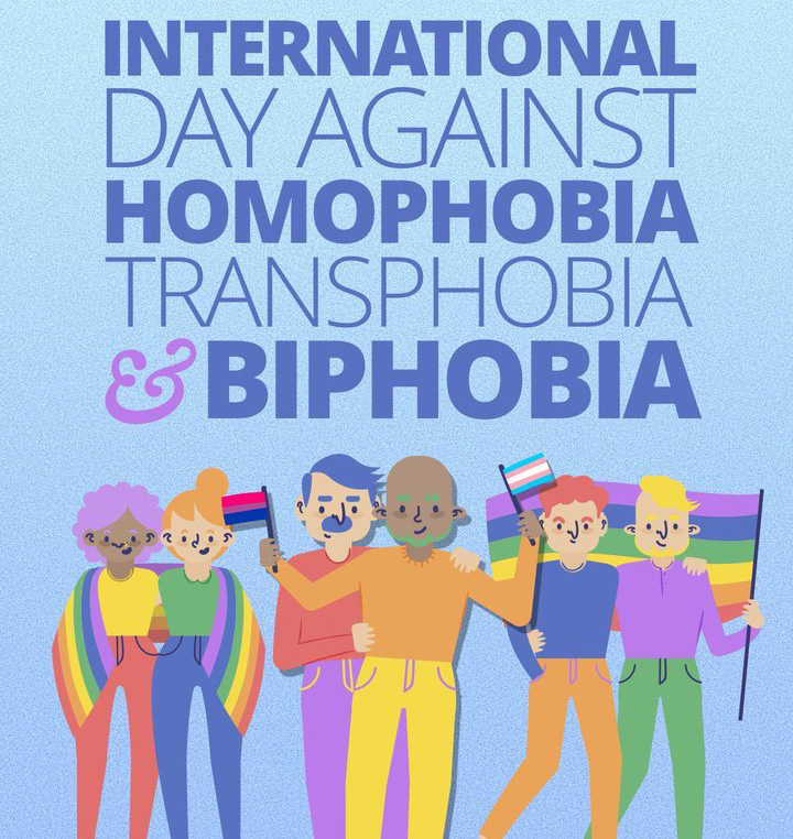 International Day Against Homophobia, Transphobia & Biphobia