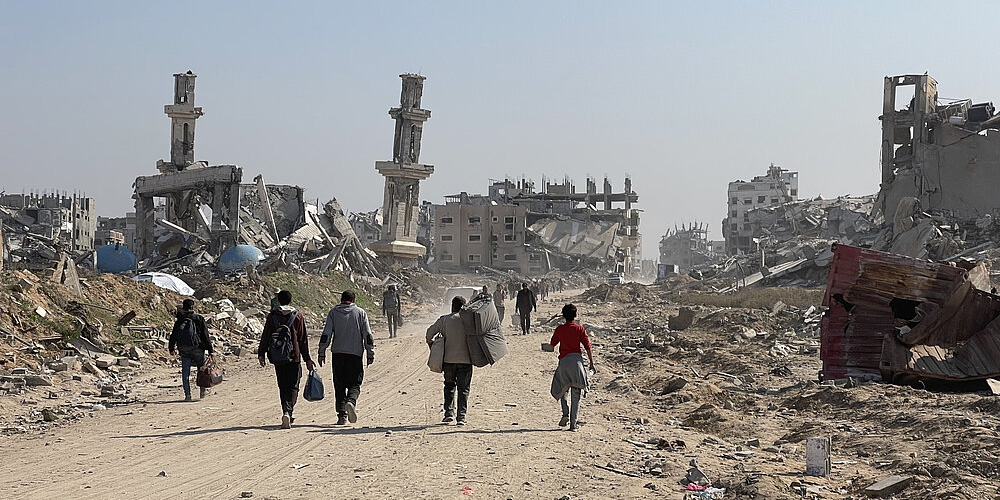 Destruction in Gaza